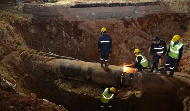 ASAT'tan Duraliler 1 Ana İsale Hattı'nda yoğun mesai