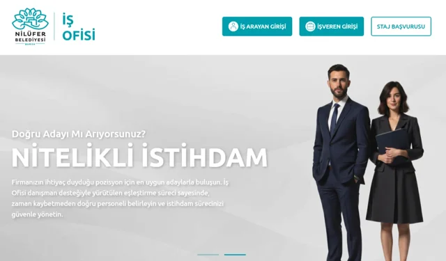 Bursa Nilüfer'de iş arayanlar ve işverenler dijitalde buluşuyor