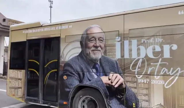 İETT'den İlber Ortaylı'ya 'saygı otobüsü'