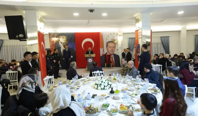 Kayseri Büyükşehir şehit aileleriyle iftar sofrasında buluştu