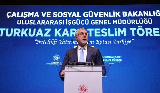 Bakan Işıkhan Turkuaz Kart sahipleriyle buluştu