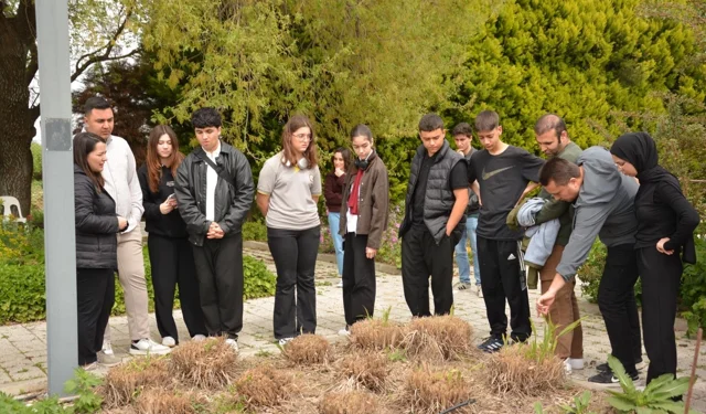 Balıkesir'de öğrenciler doğanın inceliklerini öğreniyor