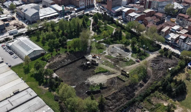 Bursa İnegöl'de yeni yaşam alanı oluşuyor