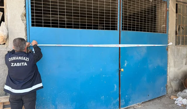 Bursa Osmangazi'de tehlikeli atık döken araca ağır ceza