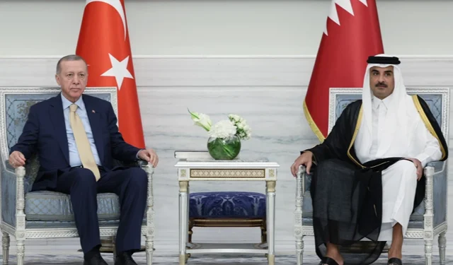 Cumhurbaşkanı Erdoğan ile Katar Emiri Al Sani görüştü
