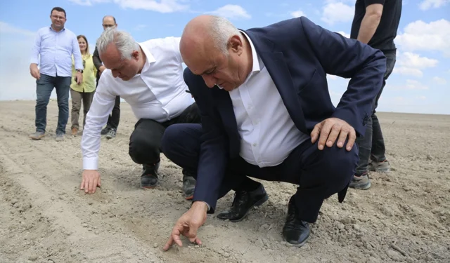 Konya'da PANKOBİRLİK pancar ekimine başladı