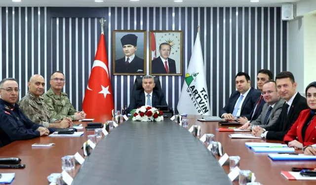 Artvin'de Güvenlik Kurulu toplandı