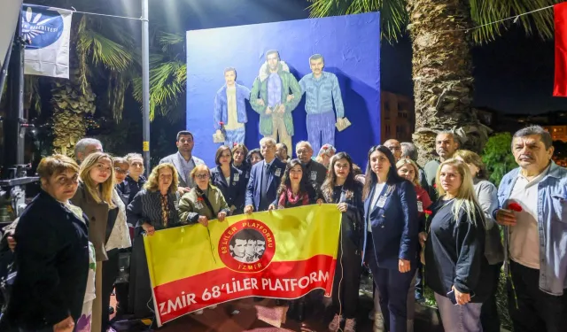 Karabağlar'da 'Üç Fidan'ı' adlarını taşıyan parkta anıldı