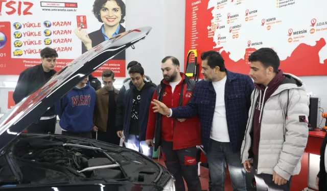 Samsun Büyükşehir'den gençlere oto ekspertiz kursu