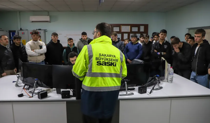 SASKİ’nin arıtma ve enerji üretim tesisleri öğrencilere kılavuz olmaya devam ediyor