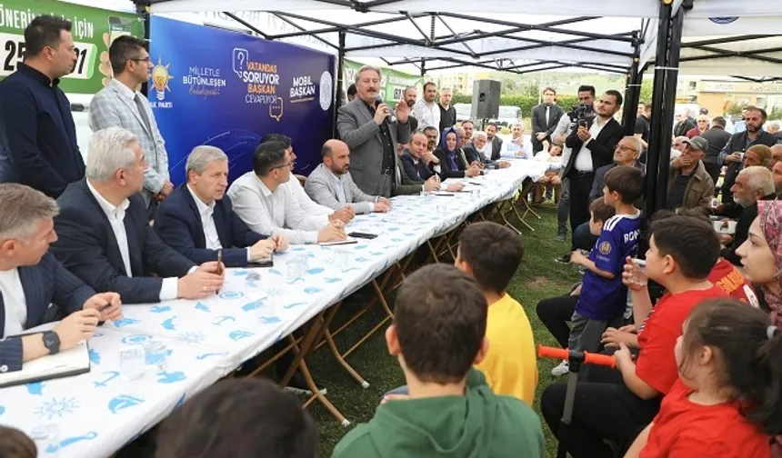 Kayseri Melikgazi'nin mobil başkanı Altınoluk'tan