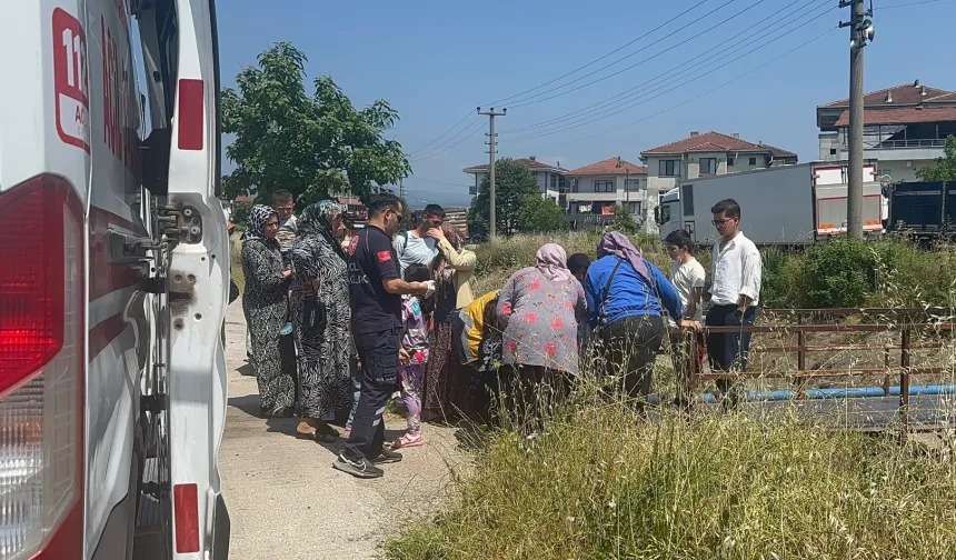 Düzce'de 5 yaşındaki çocuk dereye düştü