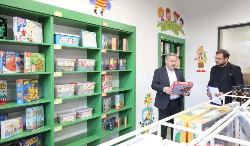 Kayseri Melikgazi'nin Masal Evi ve Oyuncak Kütüphanesi açılışa hazır
