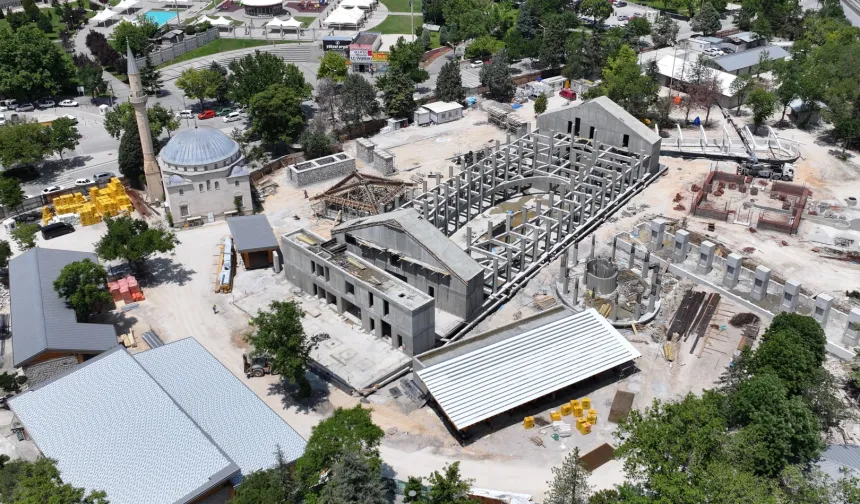 Konya’da sıfır karbon Şehir Kütüphanesi yükseliyor