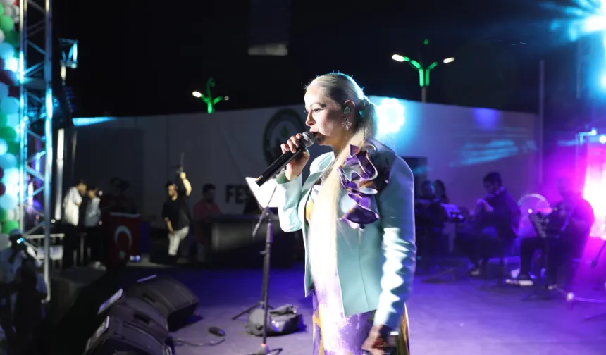 Mardin Yeşilli Kiraz Festivali'nde Niral Ünsal'dan Gazze vurgusu 