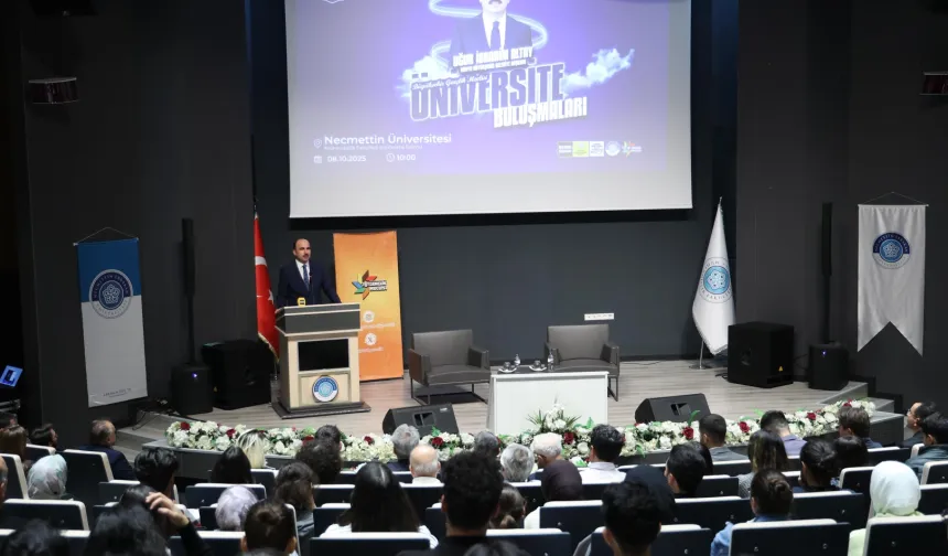 Başkan Altay NEÜ Mühendislik Fakültesi'nde gençlerle buluştu