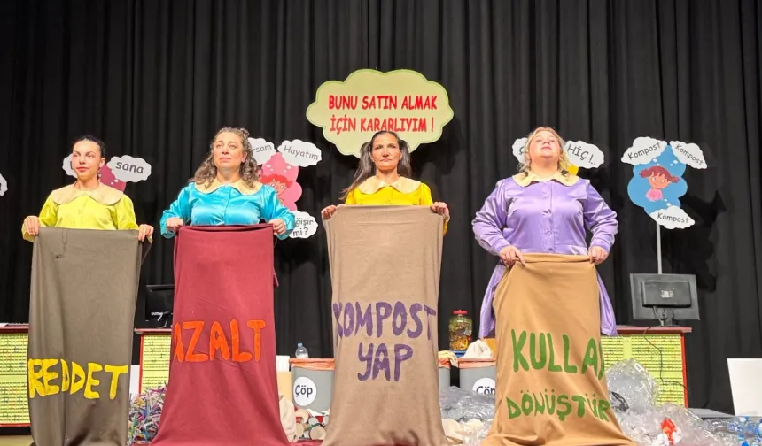 Sıfır atık tiyatrosu 10 bin çocuğa ulaşacak