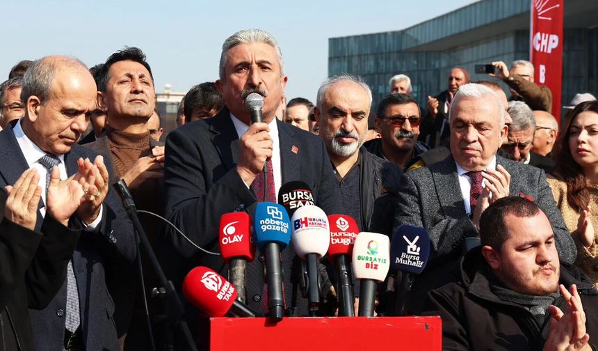 Bursa’da Ekrem İmamoğlu’nun mektubu okundu