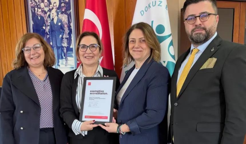 Dokuz Eylül'ün kalitesine uluslararası yeni tescil