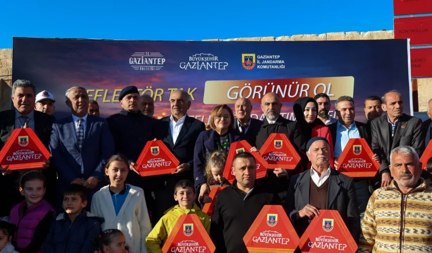 Gaziantep'te reflektör seferberliği