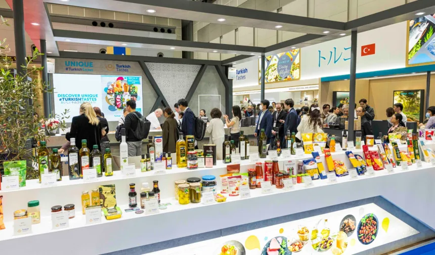 Türk gıda sektörü Japonya'ya gücünü gösterdi
