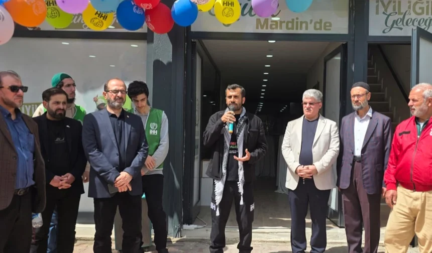 Mardin İHH'nin yeni yerine dualı açılış!