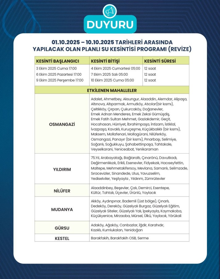 Bursa Dasular Kesilecek 4